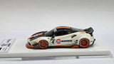 1:64 Veloce Ferrari 488 GULF White/Orange LB Performance LBWK