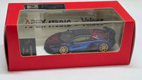 1:64 Veloce x Apex Studio Lamborghini Aventador SVJ Chrome Red/Blue