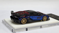 1:64 Veloce x Apex Studio Lamborghini Aventador SVJ Chrome Red/Blue