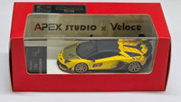 1:64 Veloce x Apex Studio Lamborghini Aventador SVJ Gloss Yellow B