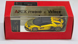 1:64 Veloce x Apex Studio Lamborghini Aventador SVJ Gloss Yellow B