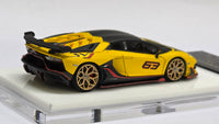 1:64 Veloce x Apex Studio Lamborghini Aventador SVJ Gloss Yellow B