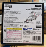 1:64 Tomica Limited Tomytec LV-N353b Nissan Skyline 25 GT Turbo 2 door Sport Coupe 2000 with optional parts