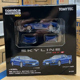 1:64 Tomica Limited Tomytec LV-N353b Nissan Skyline 25 GT Turbo 2 door Sport Coupe 2000 with optional parts