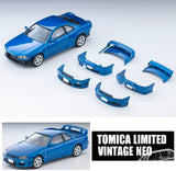 1:64 Tomica Limited Tomytec LV-N353b Nissan Skyline 25 GT Turbo 2 door Sport Coupe 2000 with optional parts
