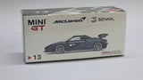 1:64 Mini GT McLaren Senna Victory Grey LHD #13 MGT00013-L