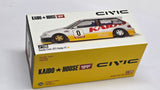 Chase 1:64 Mini GT X Kaido House Honda Civic EF9 Kanjo V1 KHMG139