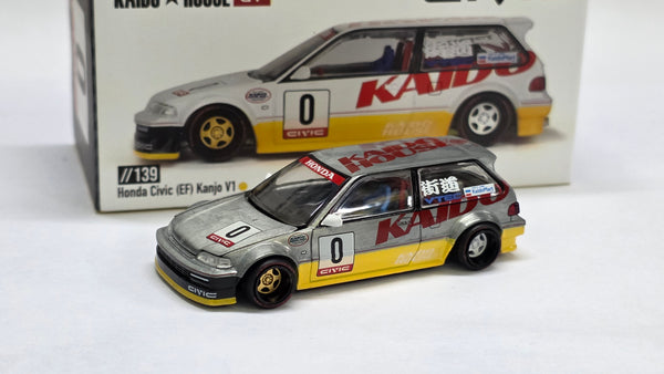 Chase 1:64 Mini GT X Kaido House Honda Civic EF9 Kanjo V1 KHMG139