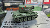 1:64 Remote Control RC Tank IR Combat Rotating Turret