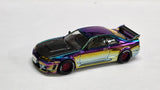 1:64 Pop Race Nissan Skyline GT-R R33 Magic Chrome Vancouver Edition PR64-0425