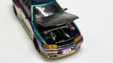 1:64 Pop Race Nissan Skyline GT-R R32 Magic Chrome Vancouver Edition PR64-0424