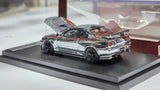 1:64 Motorhelix X VDX Nissan Skyline GT-R R34 NISMO Customized Electroplating Silver. Tokyo Auto Salon Hong Kong 2025