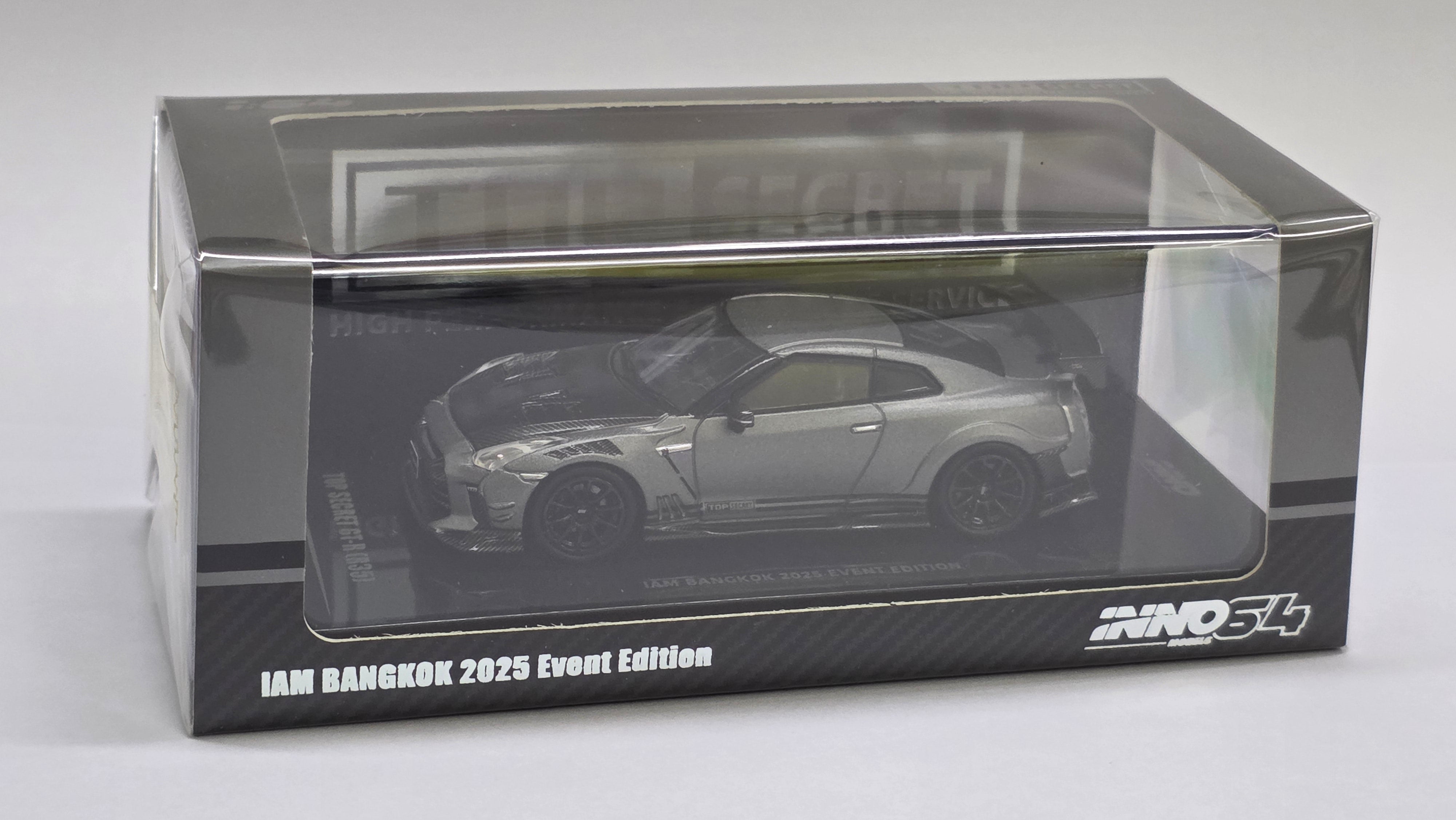 1:64 Inno64 Nissan Skyline GT-R R35 Top Secret IAM Bangkok Event Exclu