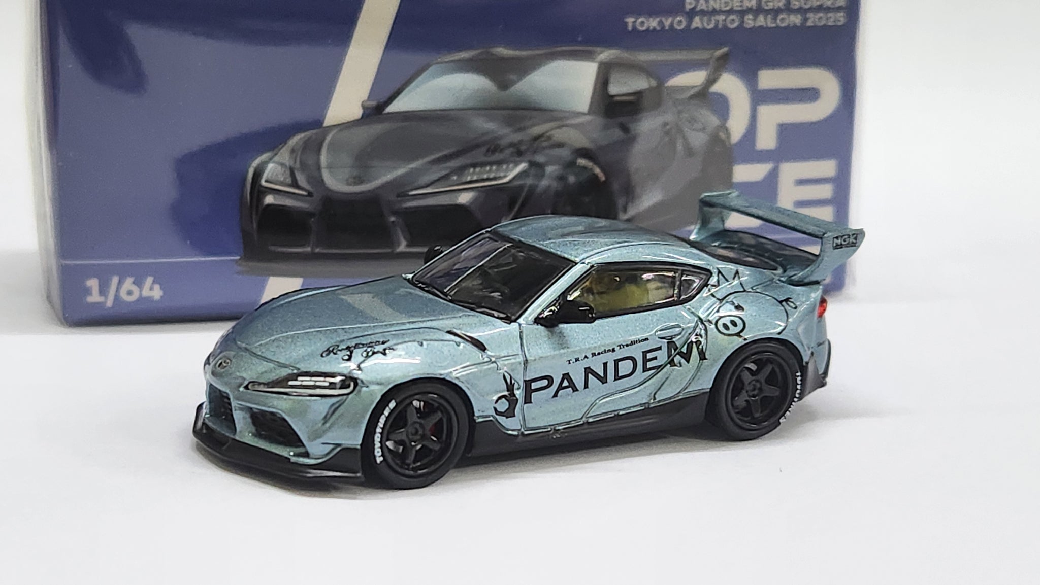 1:64 Pop Race Pandem Rocket Bunny Toyota GR Supra Tokyo Auto
