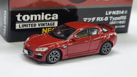 1:64 Tomica Limited Vintage Tomytec LV-N314a Mazda RX-8 Type RS 2011 Red Diecast