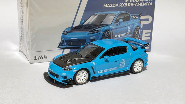 1:64 Pop Race Mazda RX-8 Re-Amemiya 471 Tokyo Auto Salon Japan