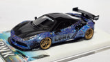 1:64 Veloce Ferrari 488 GTB Blue Glitter LB Performance. No: 01/01