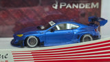 1:64 Fuelme Subaru BRZ ZC6 Rocket Bunny V3.5 Pandem Rally Blue Resin