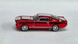 Chase 1:64 Pop Race Ford Shelby Mustang GT500 Chrome Red Canada Edition #182