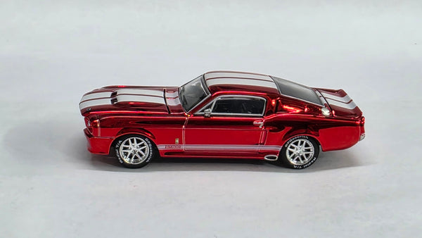 Chase 1:64 Pop Race Ford Shelby Mustang GT500 Chrome Red Canada