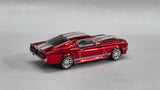 Chase 1:64 Pop Race Ford Shelby Mustang GT500 Chrome Red Canada Edition #182