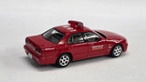 1:64 Tomica Limited Vintage Tomytec LV-N363a Nissan Skyline R34 25GT 4 door Sports Sedan GT fire command vehicle, Chichibu fire department.