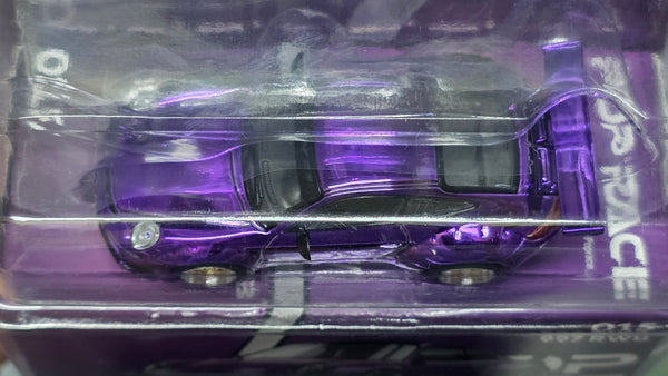 Chase 1:64 Pop Race Porsche 911 997 RWB #015 Chrome purple Blister