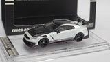1:64 BM Creations Top Secret Nissan Skyline GT-R R35, Matt Pearl White. 2026 TMCS The model car show Malaysia.