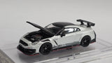 1:64 BM Creations Top Secret Nissan Skyline GT-R R35, Matt Pearl White. 2026 TMCS The model car show Malaysia.