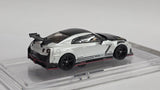 1:64 BM Creations Top Secret Nissan Skyline GT-R R35, Matt Pearl White. 2026 TMCS The model car show Malaysia.