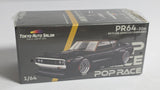 1:64 Pop Race Nissan Skyline GT-R KPGC110 KENMERI Tokyo Auto Salon KL 2024 #204 Dark Chrome