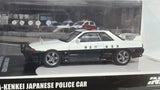 1:64 inno64 Nissan Skyline GT-R R32 KANAGAWA KENKEI Japan Police Car