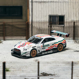 1:64 Tarmac works Taiwan 7-Eleven 7-11 Nissan Skyline GT-R R35 NISMO GT3 White