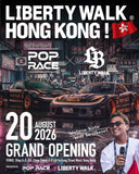 1:64 Pop Race X Liberty Work Mazda RX-7 FD3S Hong Kong Grand opening Exclusive