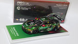Chase 1:64 AR box Almost Real Porsche 911 GT3 R 2026 GT World Challenge Asia Barong Mandalika #911 Chrome Green GTWCA