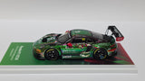 Chase 1:64 AR box Almost Real Porsche 911 GT3 R 2026 GT World Challenge Asia Barong Mandalika #911 Chrome Green GTWCA