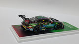 Chase 1:64 AR box Almost Real Porsche 911 GT3 R 2026 GT World Challenge Asia Barong Mandalika #911 Chrome Green GTWCA