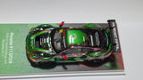 Chase 1:64 AR box Almost Real Porsche 911 GT3 R 2026 GT World Challenge Asia Barong Mandalika #911 Chrome Green GTWCA