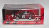 1:64 Pop Race Mitsubishi Starion No.80 1986 Lombard RAC Rally Group A Diecast