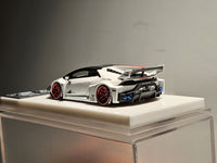 1:64 Veloce Lamborghini Huracan LP610-4 LB Performance Gloss White. Resin