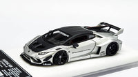 1:64 Veloce Lamborghini Huracan LP610-4 LB Performance LBWK Matt Silver. Resin