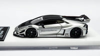 1:64 Veloce Lamborghini Huracan LP610-4 LB Performance LBWK Matt Silver. Resin