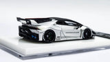 1:64 Veloce Lamborghini Huracan LP610-4 LB Performance LBWK Matt Silver. Resin