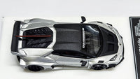 1:64 Veloce Lamborghini Huracan LP610-4 LB Performance LBWK Matt Silver. Resin