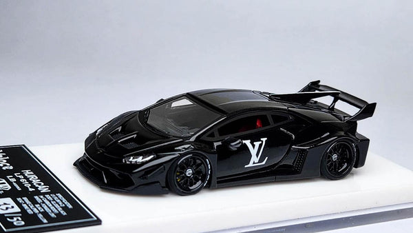 1:64 Veloce Lamborghini Huracan LP610-4 LB Performance Black LV. Resin