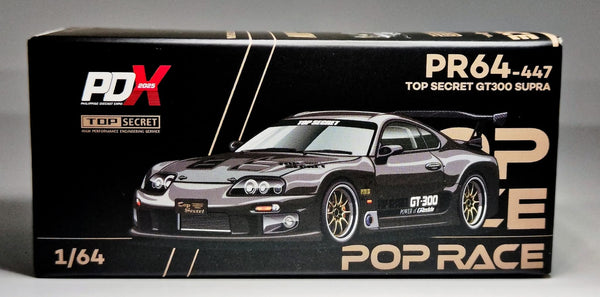1:64 Pop Race Toyota GT300 Supra Top Secret Philippine Diecast Expo PDX 2025