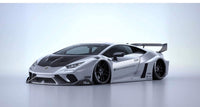 1:64 Veloce Lamborghini Huracan LP610-4 LB Performance LBWK Matt Silver. Resin