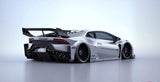 1:64 Veloce Lamborghini Huracan LP610-4 LB Performance LBWK Matt Silver. Resin