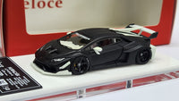 1:64 Veloce Lamborghini Huracan LP610-4 LB Performance Matt Black Glow in the dark. Resin