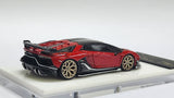1:64 Veloce x Apex Studio Lamborghini Aventador SVJ Red. Resin.